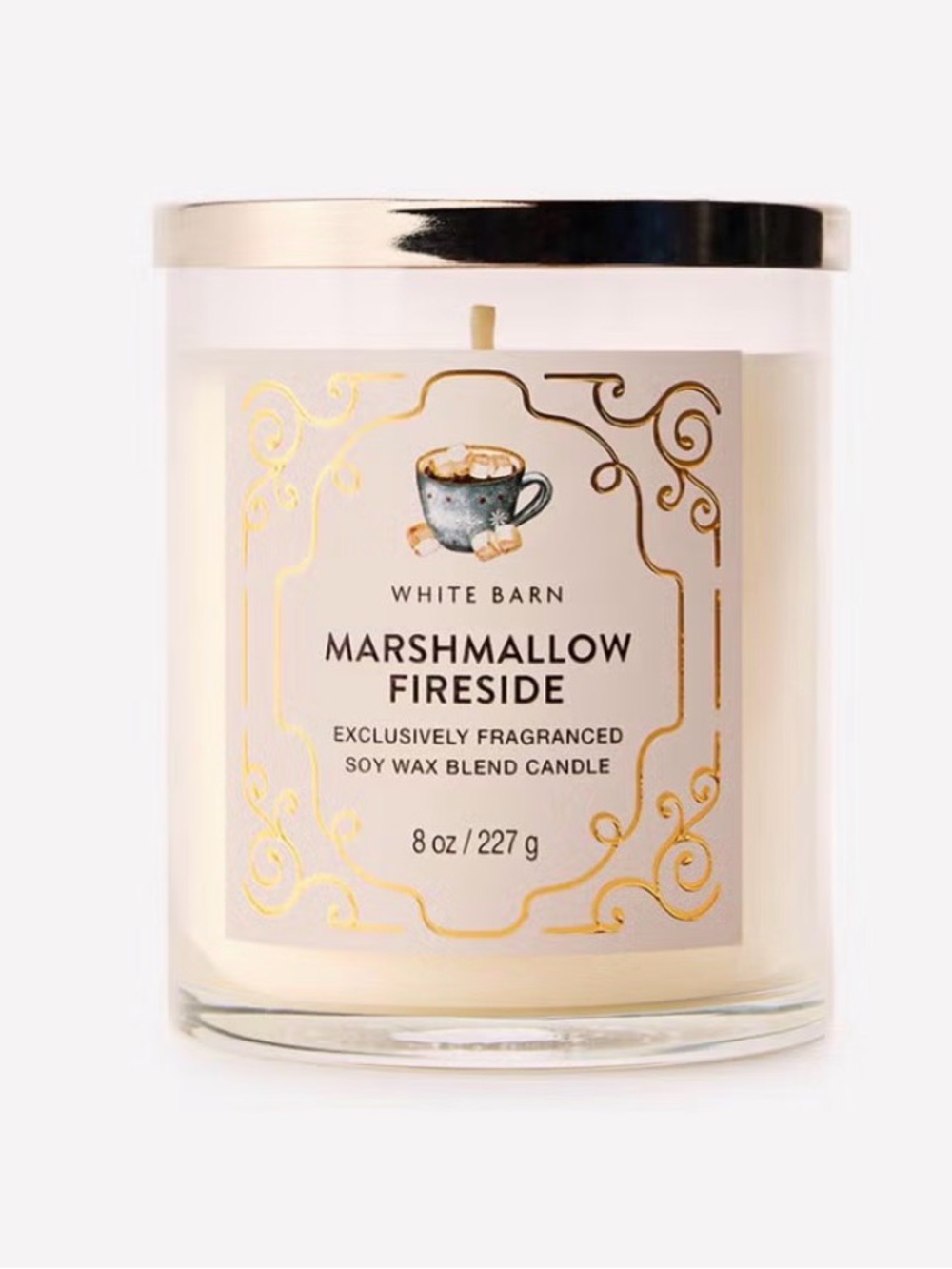 Marshmallow Fireside Single Wick Candle